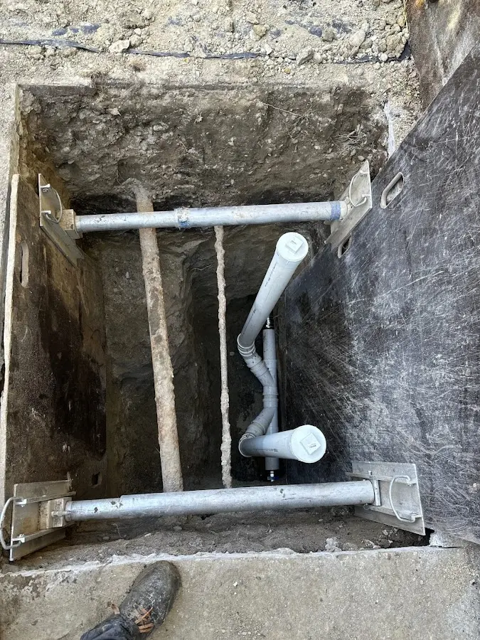 Experienced plumber completing Gas Line Repair work in Oil City